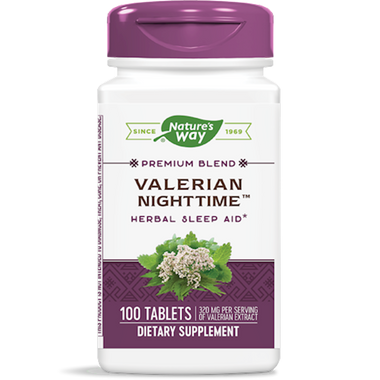 Valerian Nighttime Sleep Aid 100 tabs