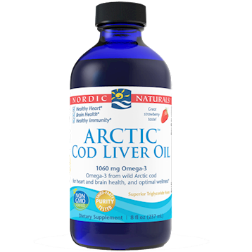 Arctic Cod Liver Oil Strawberry 8 fl oz