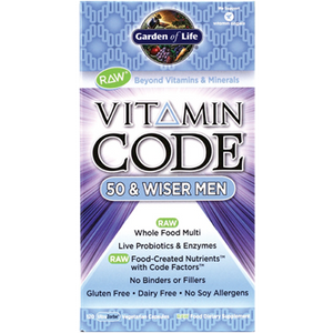 Vitamin Code 50 & Wiser Men 120 vcaps