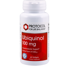 Load image into Gallery viewer, Ubiquinol 100 mg 60 gels