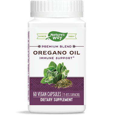 Oregano Oil 50 mg Standardized 60 caps