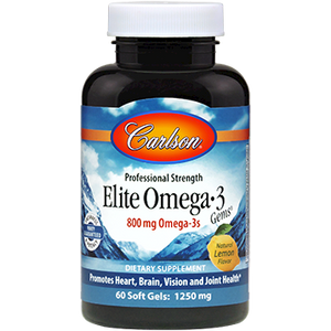 Elite Omega 3 Gems 60 softgels