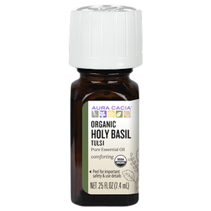 Holy Basil Org Essential Oil .25 fl oz