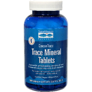 Trace Mineral Tablets 300 tabs