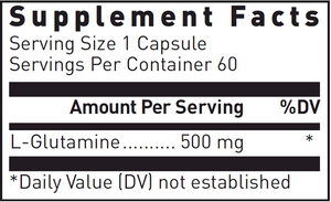 L-Glutamine 500 mg 60 caps