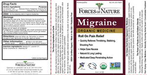 Migraine Pain Organic .14 fl oz