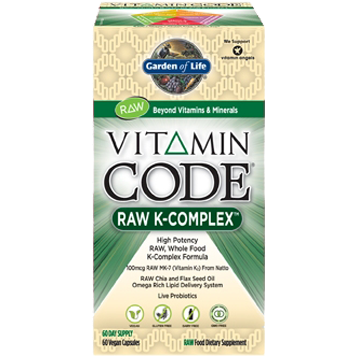 Vitamin Code RAW K-Complex 60 vcaps