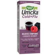 Load image into Gallery viewer, Umcka Cold+Flu Syrup Berry 4 oz