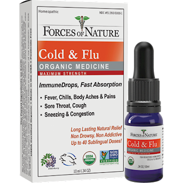Cold & Flu Maximum Strength Org .34 oz