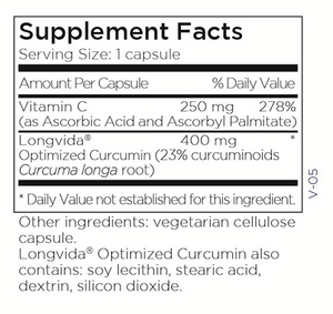 Curcumin + C 60 caps