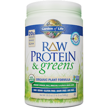 RAW Protein and Greens Vanilla 20 serv
