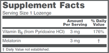 Load image into Gallery viewer, Melatonin 3 mg 120 loz