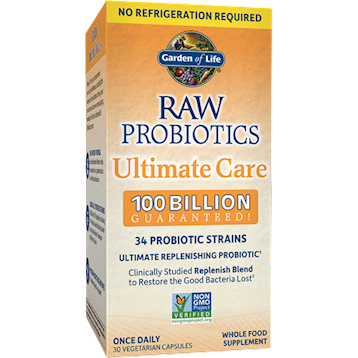 Raw Probiotics Ultimate Care ST 30vegcap