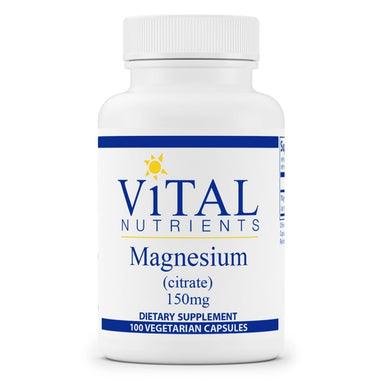 Magnesium Citrate 150mg Supplement 100 capsules