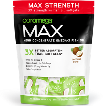 Max Super High Omega-3 Coconut 60 shots