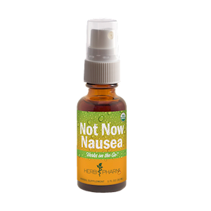 Not Now Nausea Spray Herbs OnTheGo 1 oz