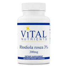 Load image into Gallery viewer, Rhodiola Rosea 3% 200mg 120 veg capsules