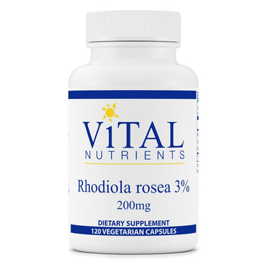 Rhodiola Rosea 3% 200mg 120 veg capsules