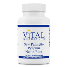 Load image into Gallery viewer, Saw Palmetto/Pygeum/Nettle Root 60 veg capsules