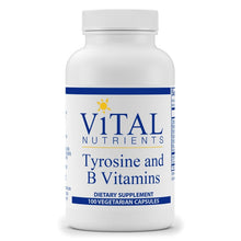 Load image into Gallery viewer, Tyrosine and B Vitamins 100 veg capsules