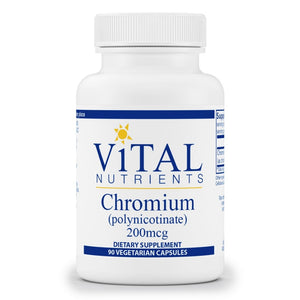 Chromium (Polynicotinate) 200mcg 90 vegetarian capsules