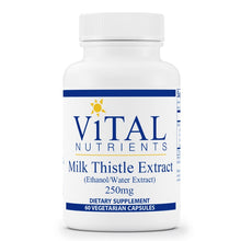 Load image into Gallery viewer, Milk Thistle Extract 250mg 60 vegetarian capsules