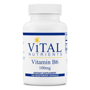 Vitamin B6 100mg 100 veg capsules