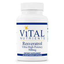 Load image into Gallery viewer, Resveratrol 500mg Supplement 60 veg capsules