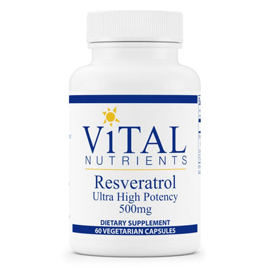 Resveratrol 500mg Supplement 60 veg capsules