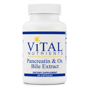 Pancreatin & Ox Bile Extract 60 veg capsules